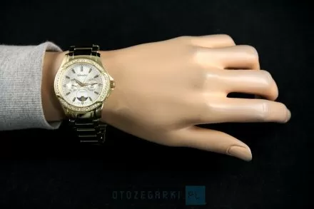 Zegarek Damski Adriatica na bransolecie A3420.1113QFZ - Multifunction Swarovski Swiss Made