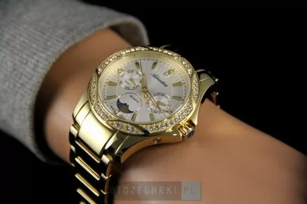 Zegarek Damski Adriatica na bransolecie A3420.1113QFZ - Multifunction Swarovski Swiss Made