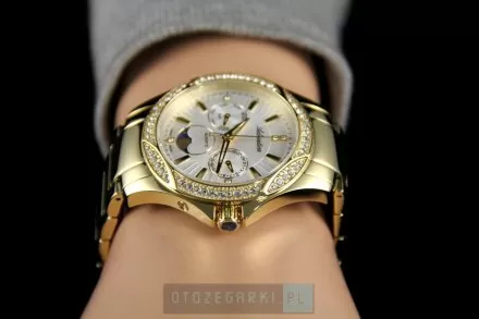 Zegarek Damski Adriatica na bransolecie A3420.1113QFZ - Multifunction Swarovski Swiss Made
