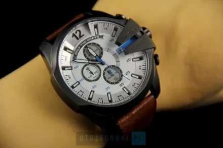 Diesel DZ4280 Zegarek Męski Na Pasku Z Kolekcji Mega Chief