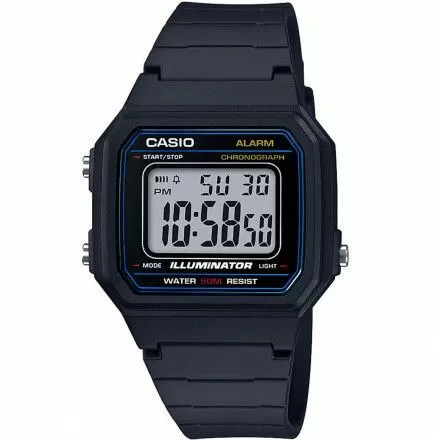 Zegarek Casio W-217H-1AVEF Casio Vintage w stylu Retro W 217H 1AVEF-1EF