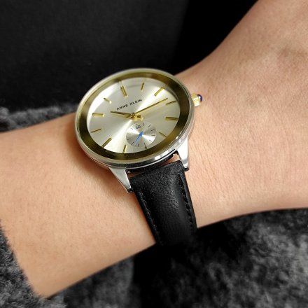 Anne Klein AK/2981TTBK Zegarek Damski