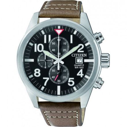 Citizen AN3620-01H Zegarek Męski na pasku Citizen Chrono
