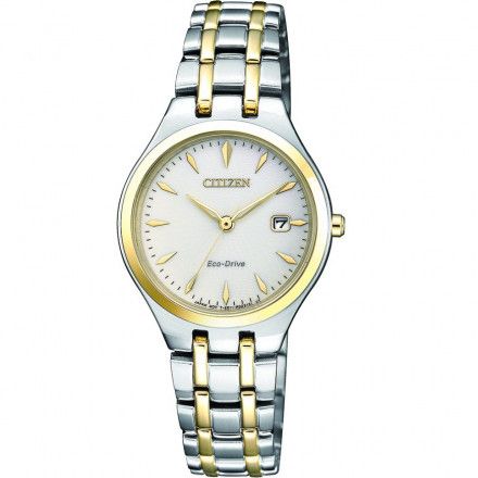 Citizen EW2484-82B Zegarek Damski na bransolecie Eco Drive Elegance