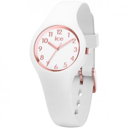 Biały zegarek dziecięcy ze wskazówkami Ice-watch 015343 Ice Pastel XS