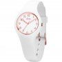 Biały zegarek dziecięcy ze wskazówkami Ice-watch 015343 Ice Pastel XS