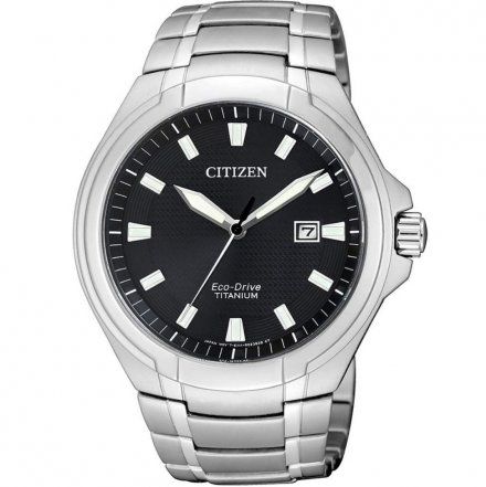 Citizen BM7430-89E Zegarek Męski Citizen Eco-DriveTitanum BM7430 89E