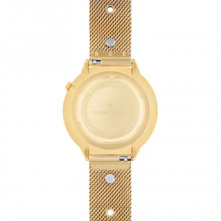 Złoty klasyczny zegarek Thom Olson CBTO006 charmsy