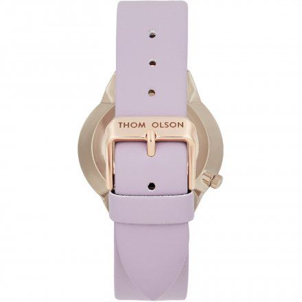 Modny zegarek z pastelowym paskiem Thom Olson CBTO020