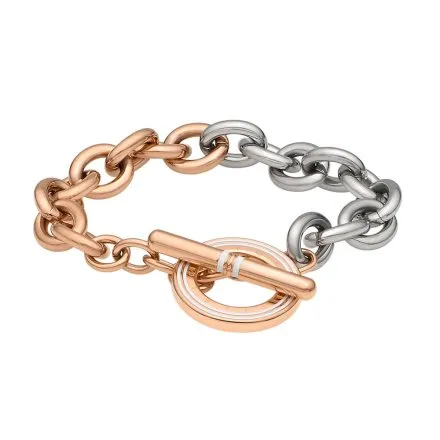 Dwukolorowa damska bransoletka łańcuch Tommy Hilfiger 2700610