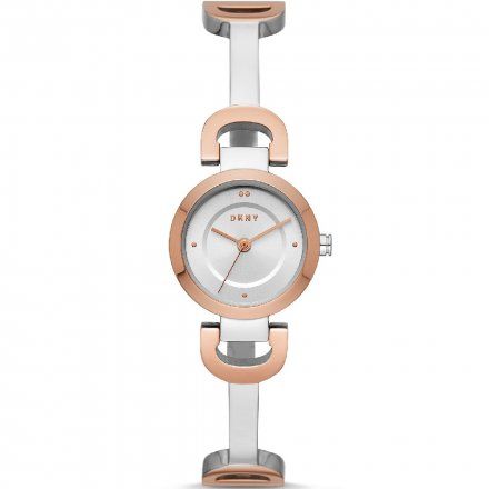Oryginalny damski zegarek bransoletka DKNY NY2749 z pozłoceniem