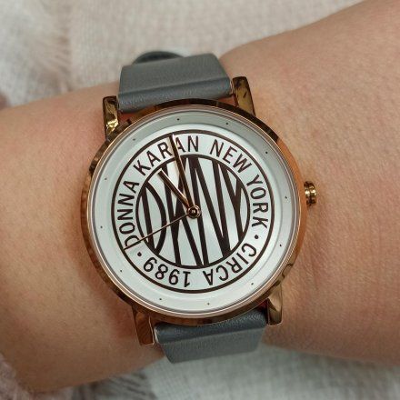 Oryginalny zegarek damski DKNY Soho złoty z paskiem NY2764