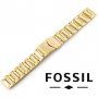 Pasek FOSSIL - Oryginalna bransoleta stalowa powlekana do zegarka Fossil