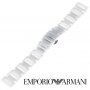 Pasek Emporio Armani - Oryginalna Bransoleta Ceramiczna Do Zegarka Emporio Armani