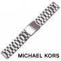 Pasek MICHAEL KORS - Oryginalna bransoleta stalowa do zegarka MICHAEL KORS