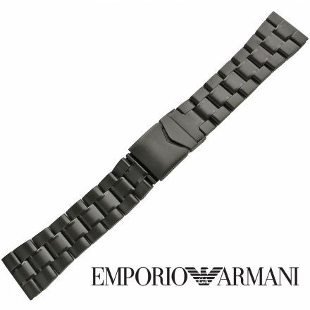 Pasek Emporio Armani - Oryginalna Bransoleta Stalowa Powlekana Do Zegarka Emporio Armani