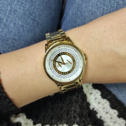 AX4321 Armani Exchange LADY BANKS zegarek AX z bransoletą
