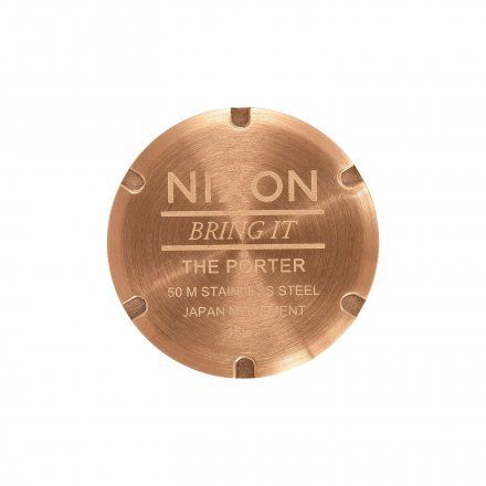 Zegarek Nixon Porter All Rose Gold - Nixon A10571897
