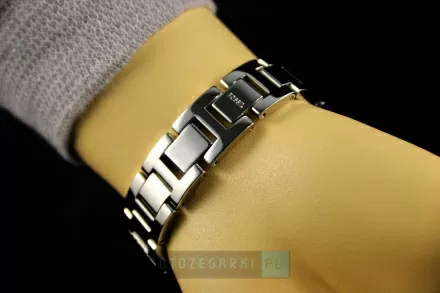 Srebrny zegarek damski Fossil Virginia z kryształkami ES3282 