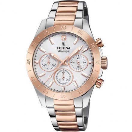 Zegarek Damski Festina F20398/1 Fashion Trend Boyfriend 20398/1