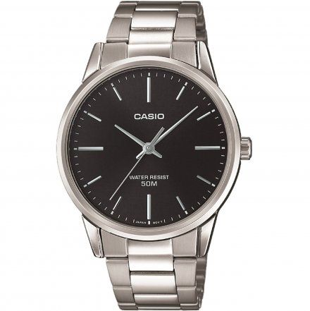 Zegarek Męski Casio Classic z czarną tarczą MTP-1303PD-1AVEG