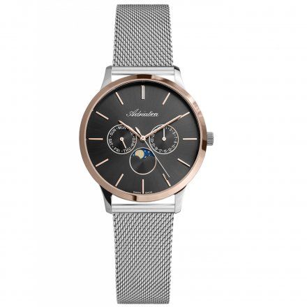 Zegarek Damski Adriatica na bransolecie A3174.R114QF - Multifunction Swiss Made