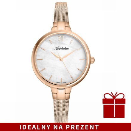 Zegarek Damski Adriatica na bransolecie A3714.916FQ - Zegarek Kwarcowy Swiss Made