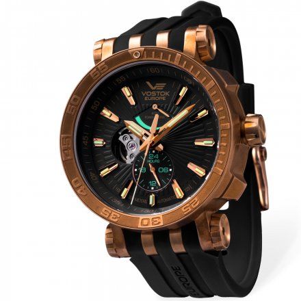 Zegarek Męski Vostok Europe YN84-575O540 Energia Rocket Bronze Automatic