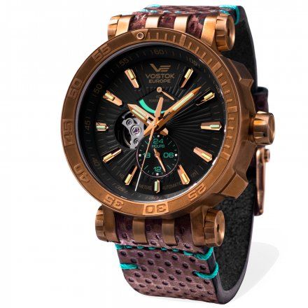 Zegarek Męski Vostok Europe YN84-575O540 Energia Rocket Bronze Automatic