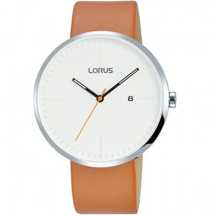 Klasyczny zegarek Lorus Urban z brązowym paskiem RH901JX9