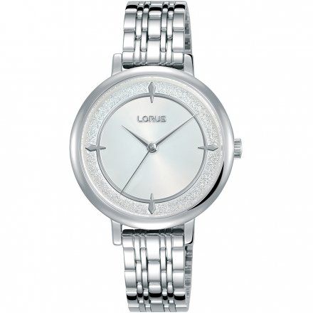 Klasyczny srebrny zegarek damski Lorus RG291NX9
