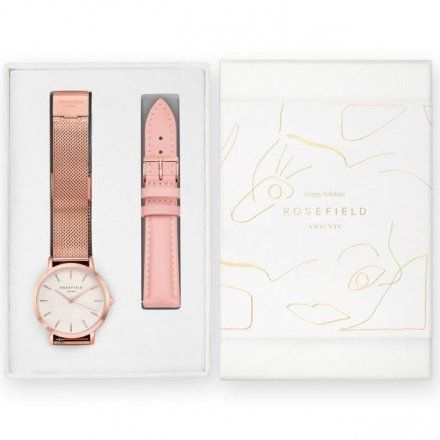 Zegarek Damski Rosefield Gift Set MWRBP-X224