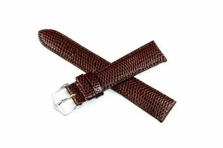 Brązowy pasek Skórzany 18 mm HIRSCH Rainbow 12302610-2-18 (M)