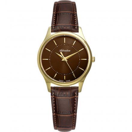 Zegarek Damski Adriatica na Pasku A3179.121GQ - Zegarek Kwarcowy Swiss Made