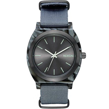 Zegarek Nixon Time Teller Acetate Gray Gunmetal - Nixon A3272635