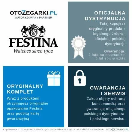 Zegarek Męski Festina F20445/1 Multifunction 20445 1