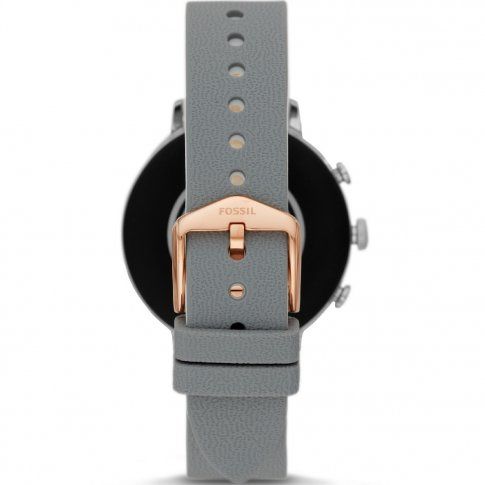 smartwatch fossil venture hr gray silicone ftw6016