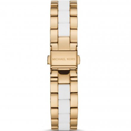 Bransoletka biało-złota do zegarka Michael Kors Access Runway MKT5057 18 mm