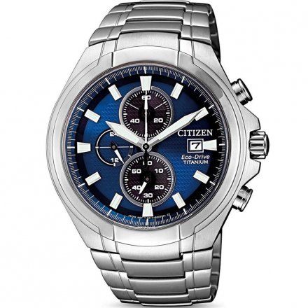 Citizen CA0700-86L Zegarek Męski na bransolecie Eco Drive Titanium