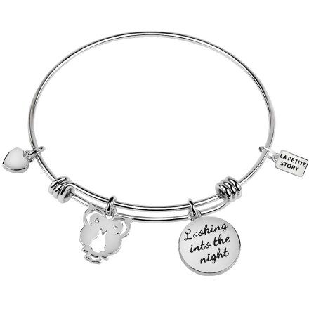 Bransoletka damska z charmsami LA PETITE STORY BANGLE LPS05APZ14