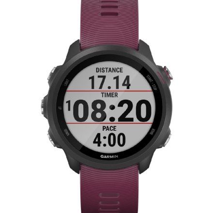 GARMIN Forerunner 245 Bordowy zegarek do biegania 010-02120-11
