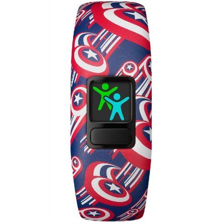 GARMIN Opaska Vivofit jr. 2 Marvel Kapitan Ameryka 010-01909-12
