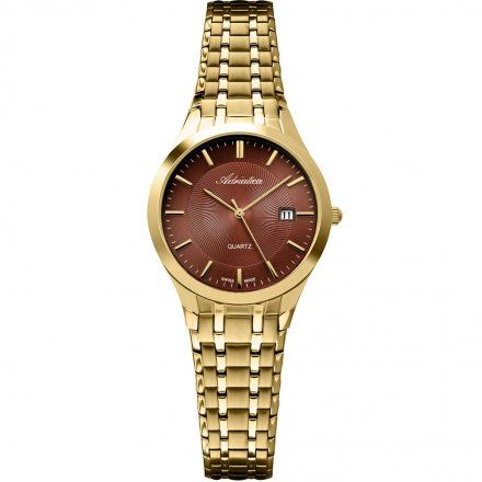 Zegarek Damski Adriatica na bransolecie A3136.111GQ - Zegarek Kwarcowy Swiss Made