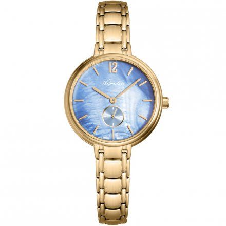 Zegarek Damski Adriatica na bransolecie A3726.115BQ - Zegarek Kwarcowy Swiss Made