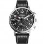 Szwajcarski zegarek męski Adriatica Aviator na czarnym pasku A8261.5224QF