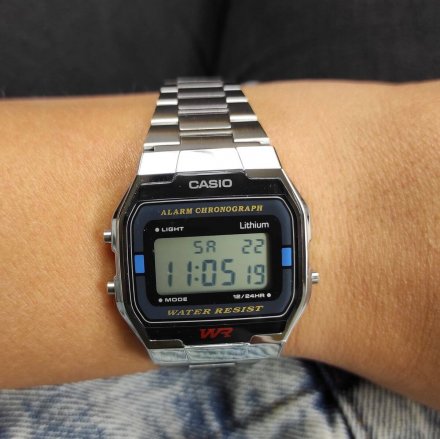 Zegarek Casio A163WA-1QES Casio Vintage w stylu Retro A163WA -1QES