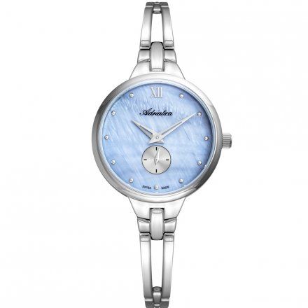 Zegarek Damski Adriatica na bransolecie A3728.518ZQ - Zegarek Kwarcowy Swiss Made
