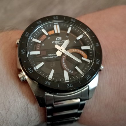 Zegarek Męski Casio ERA-120DB-1BVEF Edifice Momentum ERA 120DB 1B