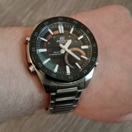 Zegarek Męski Casio ERA-120DB-1BVEF Edifice Momentum ERA 120DB 1B