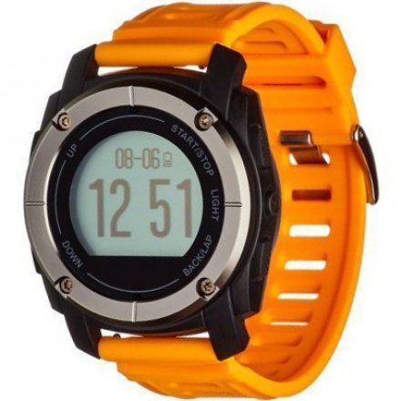 Smartwatch Garett Sport23 GPS czarno-pomarańczowy
